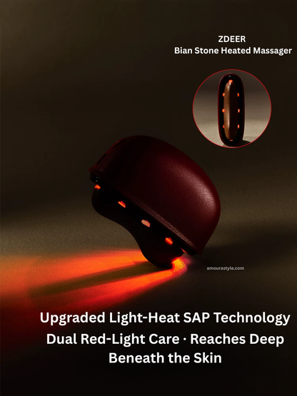 Heated Gua Sha Massage Board – Bian Stone Body Relaxer