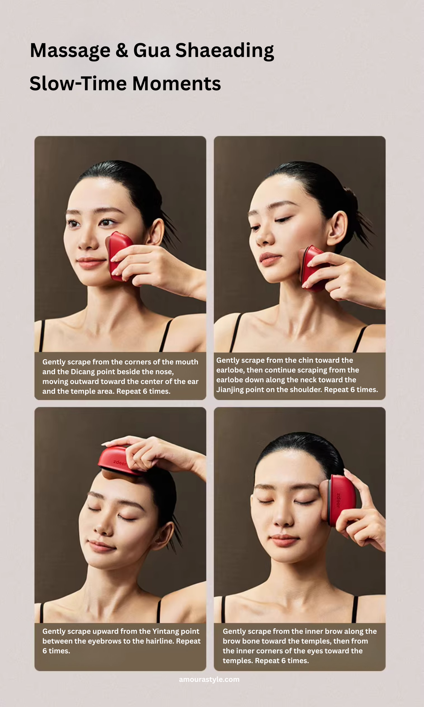 Heated Gua Sha Massage Board – Bian Stone Body Relaxer