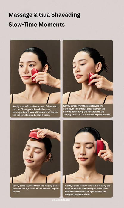 Heated Gua Sha Massage Board – Bian Stone Body Relaxer