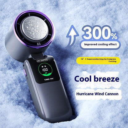 Portable Folding Mini Electric Fan High-Speed Adjustable