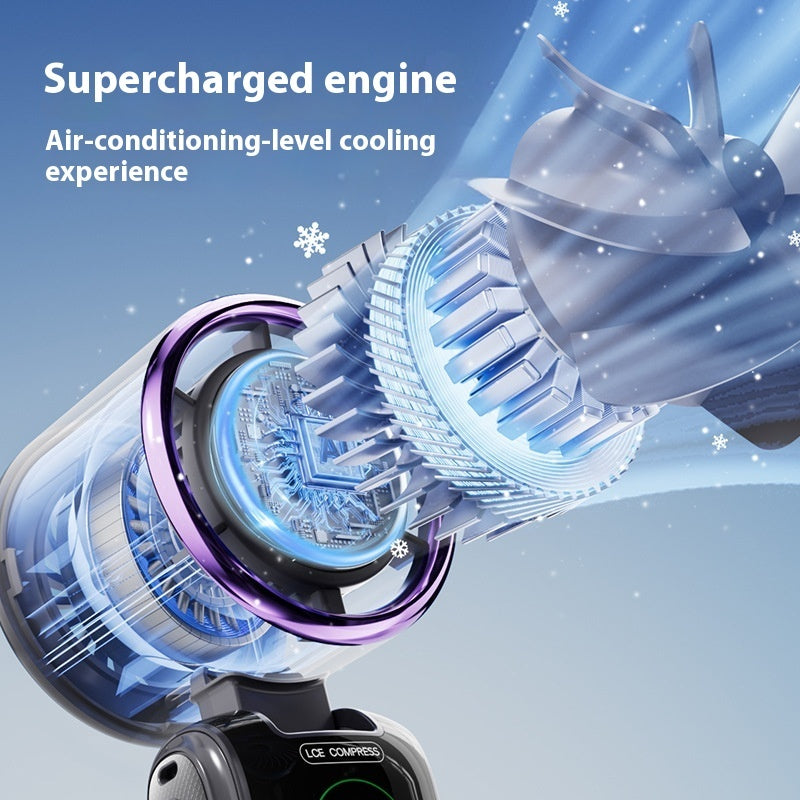 Portable Folding Mini Electric Fan High-Speed Adjustable