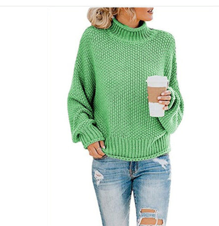 Women’s Cozy Turtleneck Knit Top