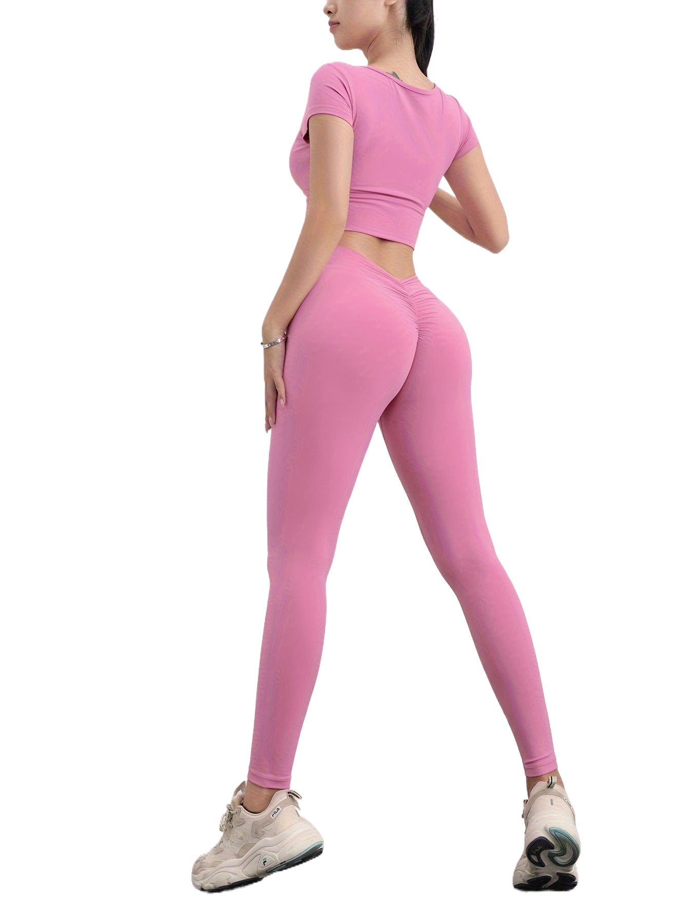 Women FitCurve High-Waist Yoga Leggings