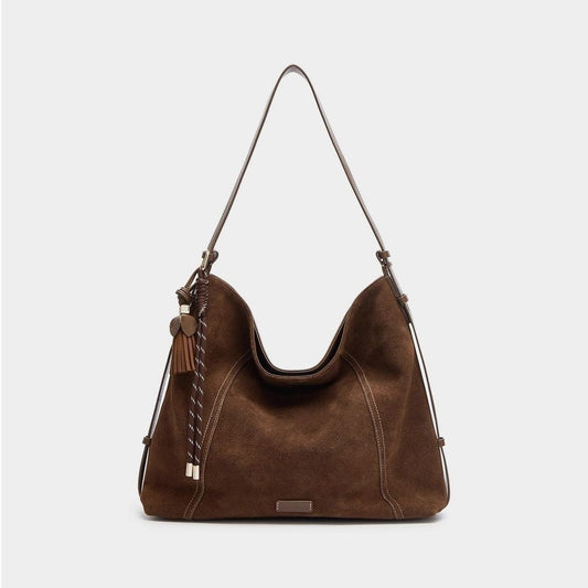 Portable Vintage Velvet Shoulder Bag