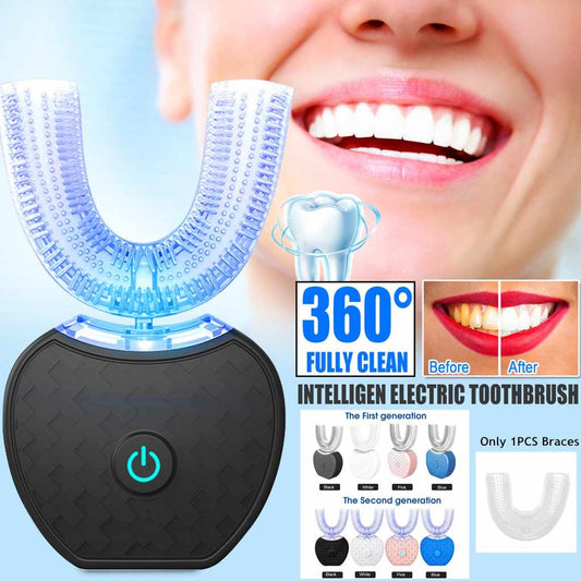UltraSmile USB Rechargeable 360° U-Shaped Toothbrush