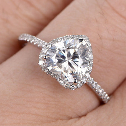 Women's Heart-shaped Ring