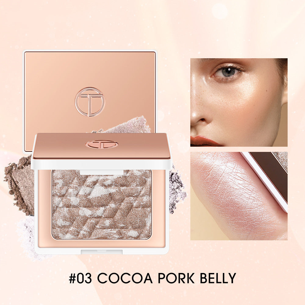 Star Shattered Glitter Highlighter – Shimmery Face Makeup Powder for Glow & Radiance