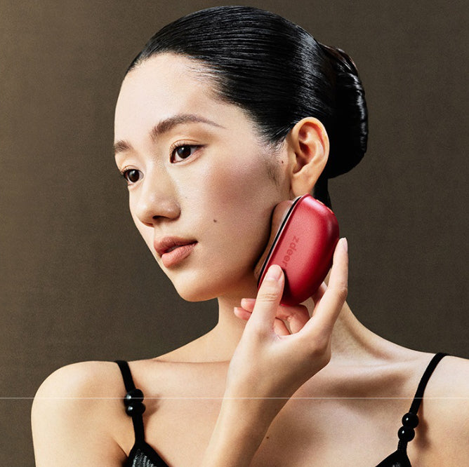 Heated Gua Sha Massage Board – Bian Stone Body Relaxer