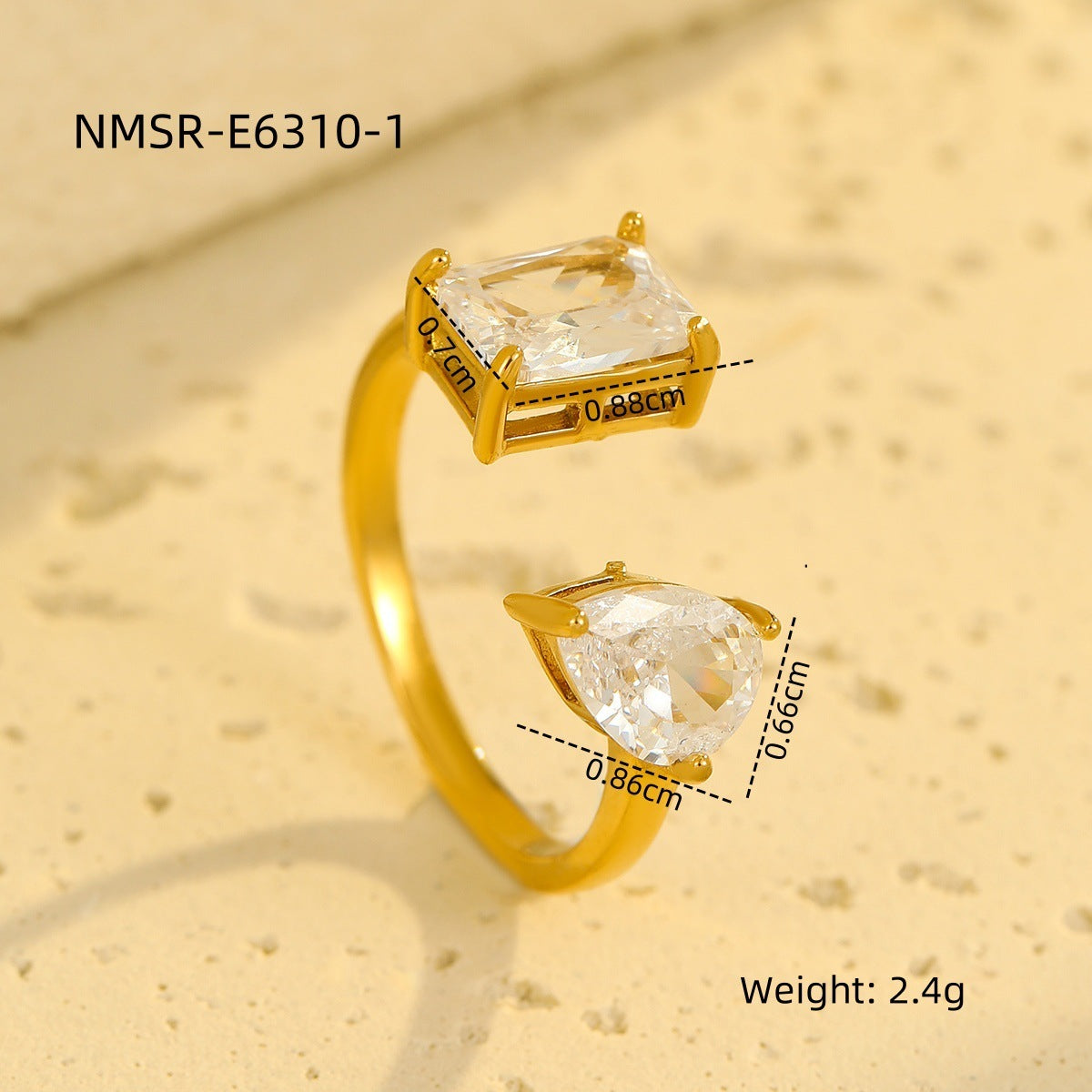 Earrings Bracelet Light Luxury Ring For Women