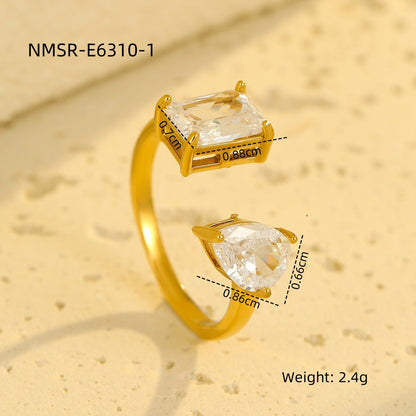 Earrings Bracelet Light Luxury Ring For Women