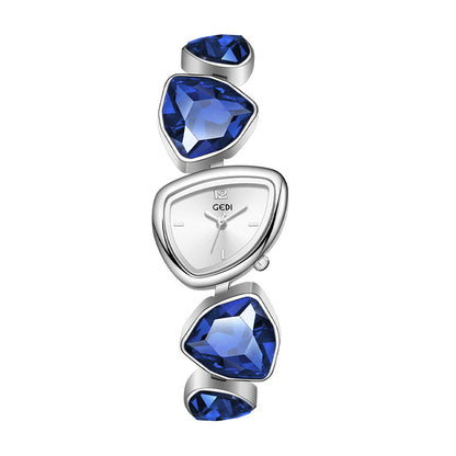 LuxeShine Crystal Diamond Women’s Bracelet Watch